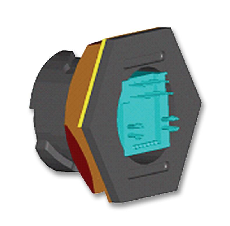 84702-0007 RECEPTACLE, RJ45, PCB, POTTED MOLEX