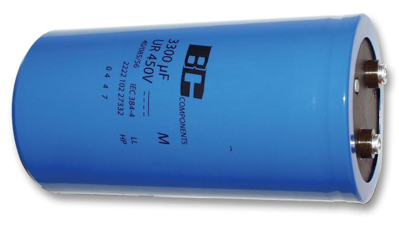 MAL210119332E3 CAP, 3300µF, 100V, ALU ELEC, SCREW VISHAY