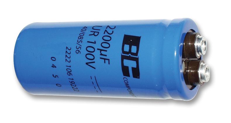 MAL210619103E3 CAP, 10000µF, 100V, ALU ELEC, SCREW VISHAY
