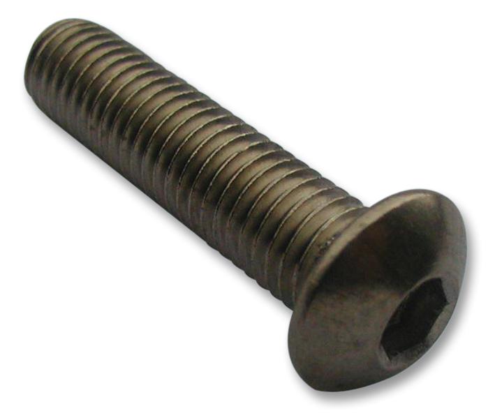 M410 BHA2MCS100- SCREW SOCKET, BUTT, S/S, A2, M4X10,PK100 TR FASTENINGS