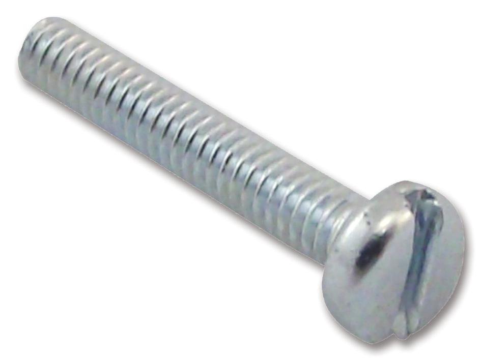 M4 50 PSSTMC Z100 SCREW, SLT, PAN, STEEL, BZP, M4X50,PK100 TR FASTENINGS