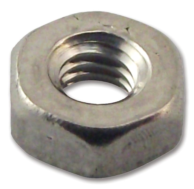 M3- HFA2-S100- FULL NUT, STAINLESS STEEL, A2, M3, PK100 TR FASTENINGS