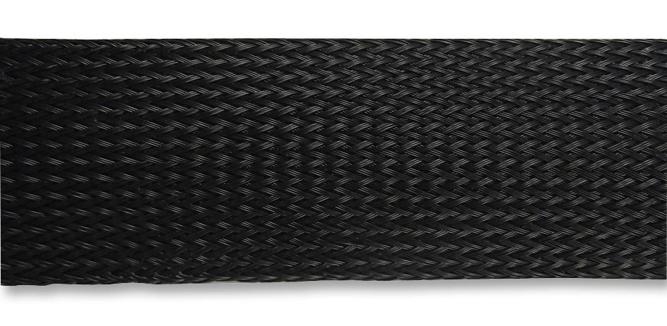 PP-30-0 SLEEVING, BRAID, BLACK, 25M PRO POWER
