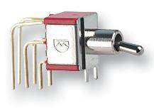 1MD1T2B4M7RE SWITCH, PCB, DPDT, HORIZ MULTICOMP PRO