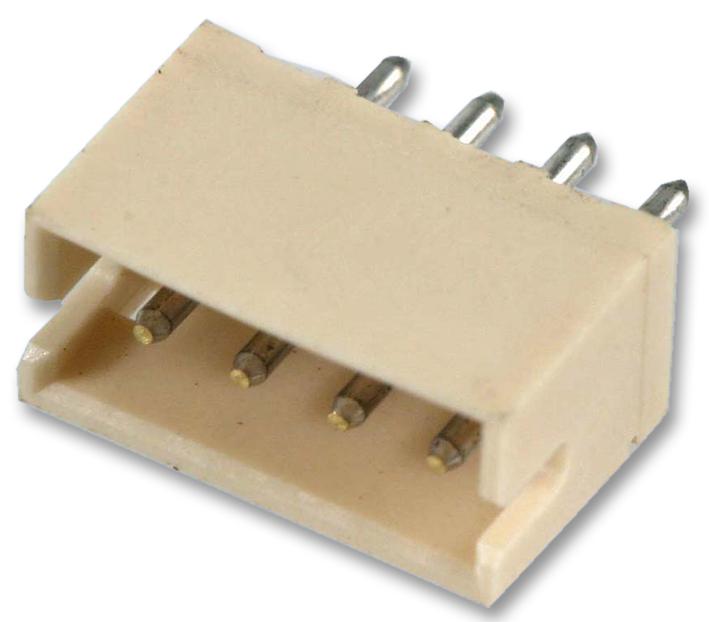 B6B-ZR(LF)(SN) HEADER, TOP ENTRY, 6WAY JST (JAPAN SOLDERLESS TERMINALS)