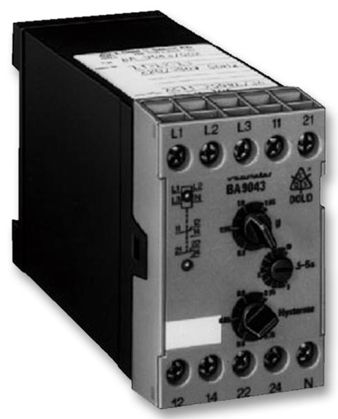 BA 9043/001 3AC 50/60HZ 400V RELAY, VOLTAGE SENSING, DPDT, 400VAC DOLD