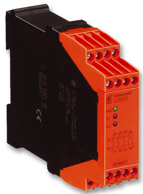 LG 5925.48 AC/DC 24V RELAY, SAFETY, 3NO, SPST-NC, 230VAC, 3A DOLD