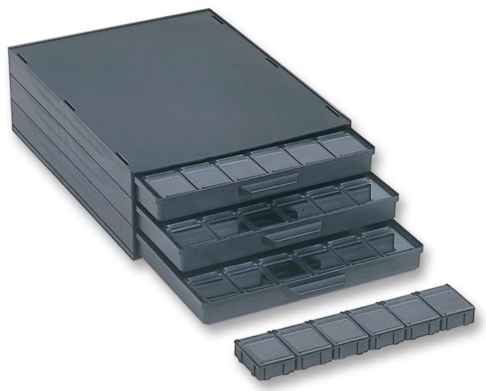 A1-4 ESD 36 CABINET, 3DRAWER, BLACK, ESD 108 CONT LICEFA