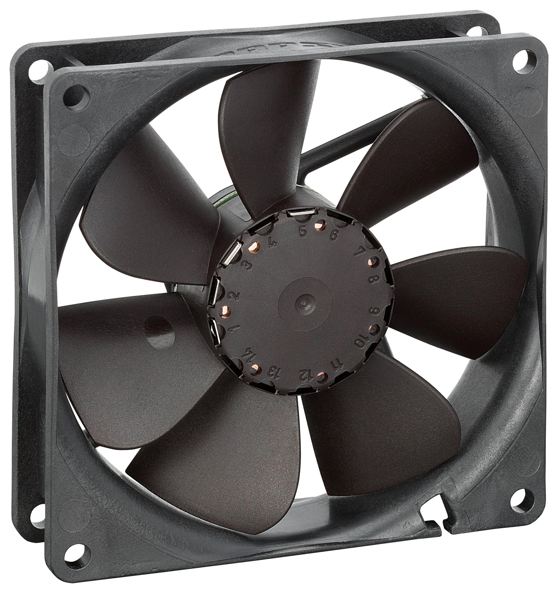 3412NHH FAN, 92X92X25MM, 12V DC EBM-PAPST