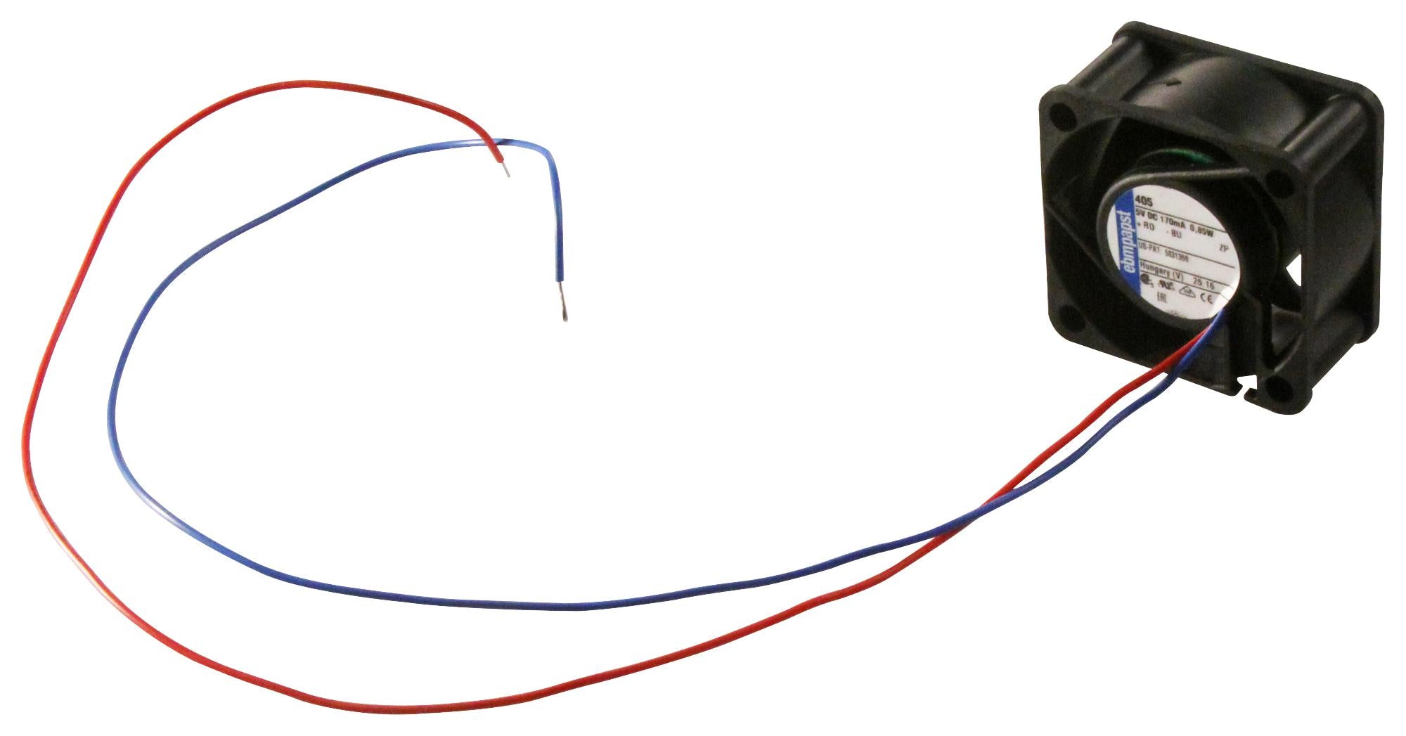 412H FAN, 40X40X20MM, 12V DC EBM-PAPST