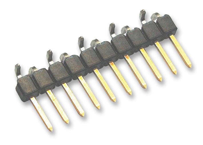 1-1241150-0 CONNECTOR, HEADER, 10POS, 1ROW, 2.54MM AMP - TE CONNECTIVITY