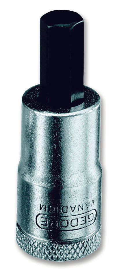IN 30 6 SOCKET DRIVER, 3/8"DRV, HEXAGON, 6MM GEDORE