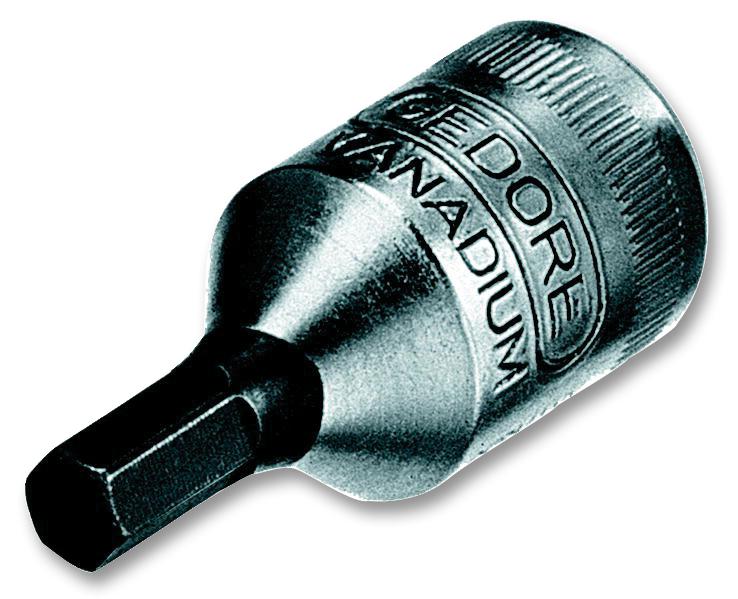 IN 20 6 SOCKET DRIVER, 1/4"DRV, HEXAGON, 6MM GEDORE
