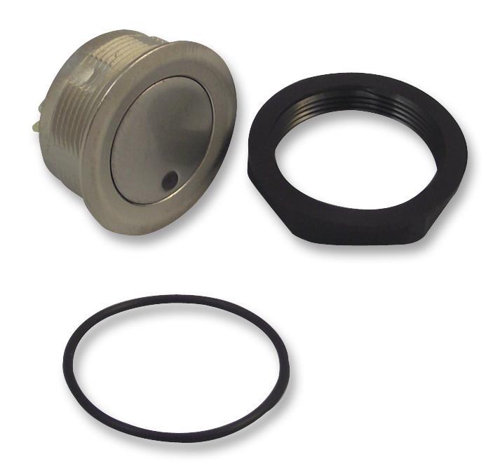 1241.2856 PUSHBUTTON SWITCH, MOM, GRN SCHURTER