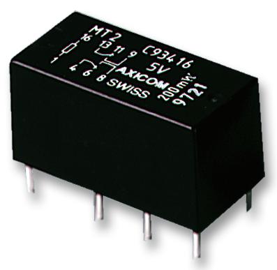 MT2-C93418 RELAY, SIGNAL, DPDT, 250VAC, 220VDC, 2A TE CONNECTIVITY