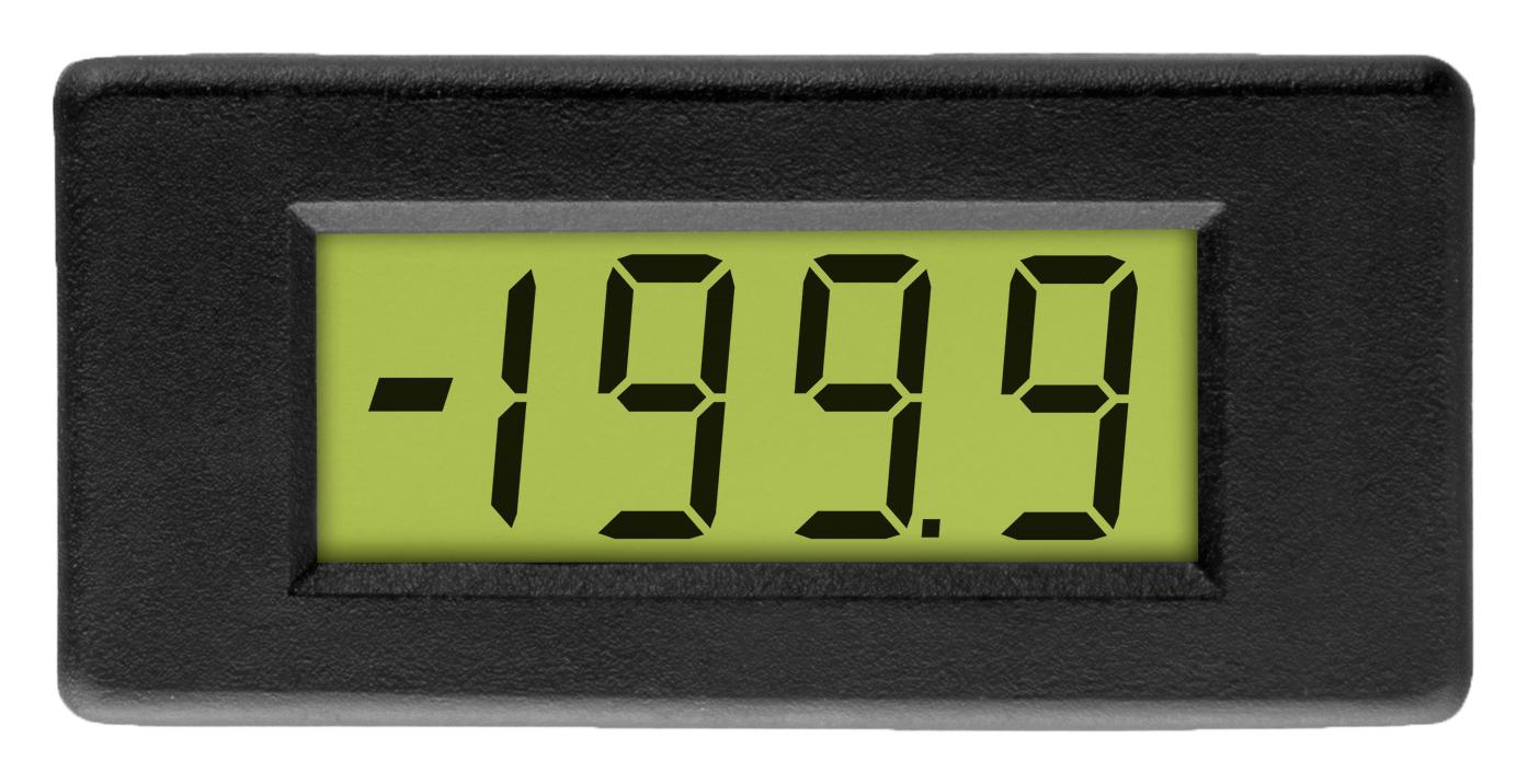 DPM 1AS-BL VOLTMETER, LCD, 3.5DIGIT, 30MM LASCAR