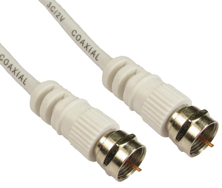 2FW-1.5 LEAD 1.5M F TYPE M-M WHT PRO SIGNAL