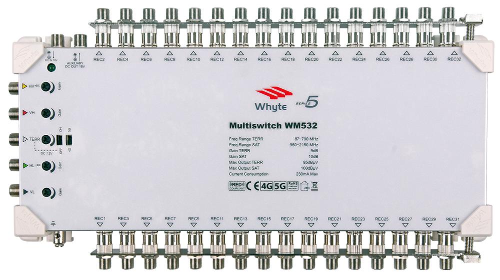 10005 MULTISWITCH, 5-WIRE, 32 WAY WHYTE