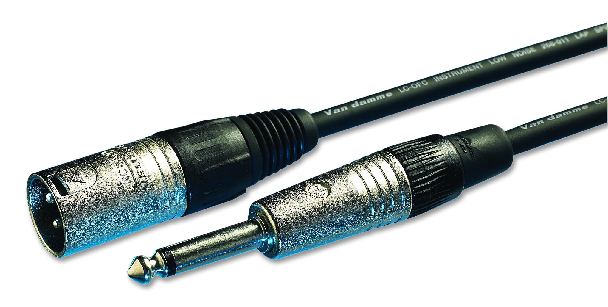 101-014M NEUTRIK JACK PLUG-XLR(P) - 3M VDC