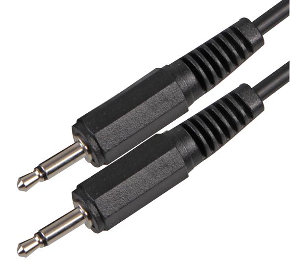 PSG00109 LEAD, 3.5MM JACK-JACK PLUG, 2.5M PRO SIGNAL