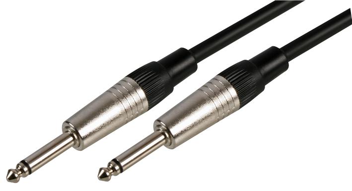 PSG01302 LOUDSPEAKER POWER LEADS, 6.35MM JACK 10M PRO SIGNAL