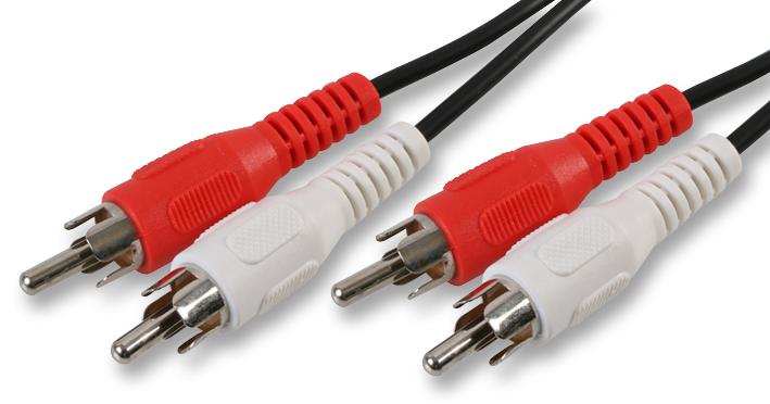 PSG03051 2X PHONO TO 2X PHONO LEAD, 0.25M PRO SIGNAL