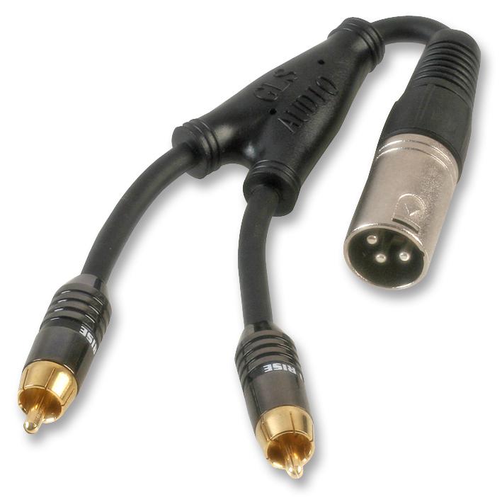 PSG02976 ADAPTOR LEAD, XLR TO 2X PHONO PRO SIGNAL