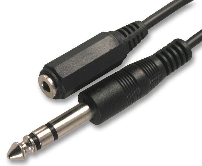 PSG03260 3.5MM ST SKT TO 6.35MM ST PLUG, 1.8M PRO SIGNAL