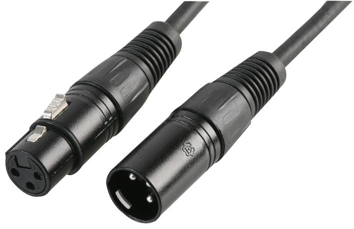 PLS00268 LEAD, XLR DMX, 3P, 5M PULSE