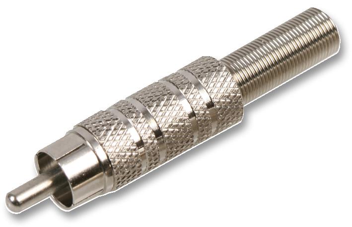PS000161 RCA CONNECTOR, PLUG, 1POS, 9.5MM MULTICOMP PRO