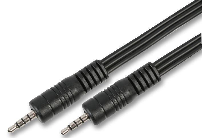 PSG03513 3.5MM 4P JACK LEAD, 1M PRO SIGNAL