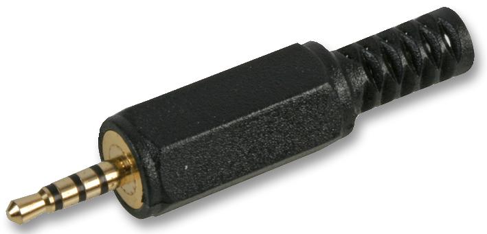 PSG03574 2.5MM JACK PLUG, 4P, GOLD PRO SIGNAL