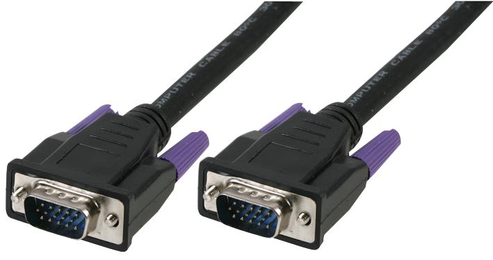PSG03728 SVGA LEAD, FULLY WIRED, P-P, 0.5M PRO SIGNAL
