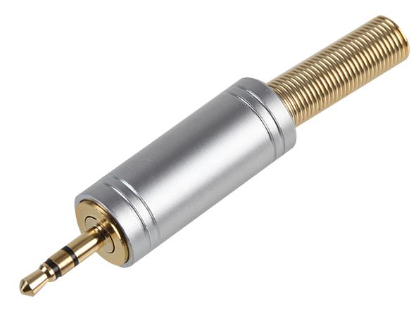 PSG03876 CONNECTOR, 2.5MM JACK PLUG, 3P, METAL+SR PRO SIGNAL