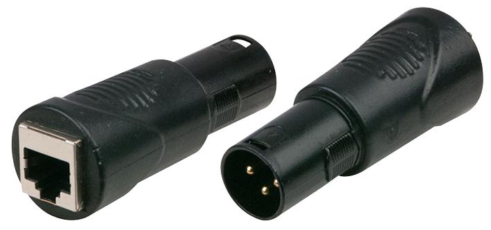 FLA38 ADAPTOR, XLR MALE 3 POLE TO RJ45 FEMALE DAP AUDIO