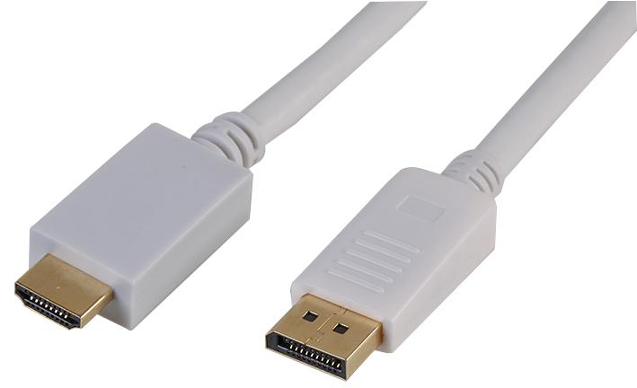 PSG04051 LEAD DP MALE TO HDMI MALE 1M PRO SIGNAL