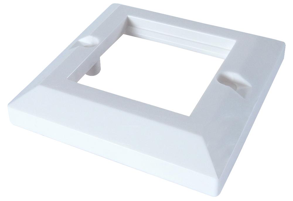 20-0001 AV FACEPLATE, BEVELLED, 2 PORT CONNEKT GEAR