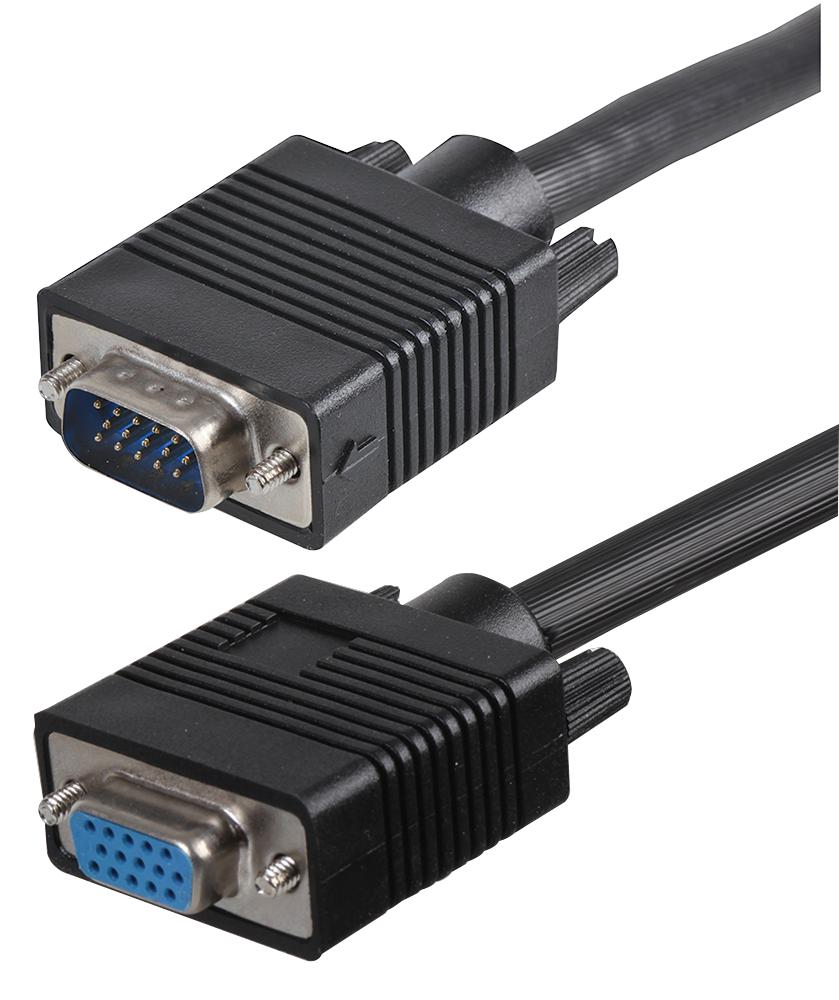 PSG91294 LEAD, S-VGA PLUG TO SOCKET, 1.8M, BLACK PRO SIGNAL