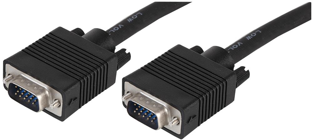 PSG91345 LEAD, S-VGA PLUG TO PLUG, 0.15M, BLACK PRO SIGNAL