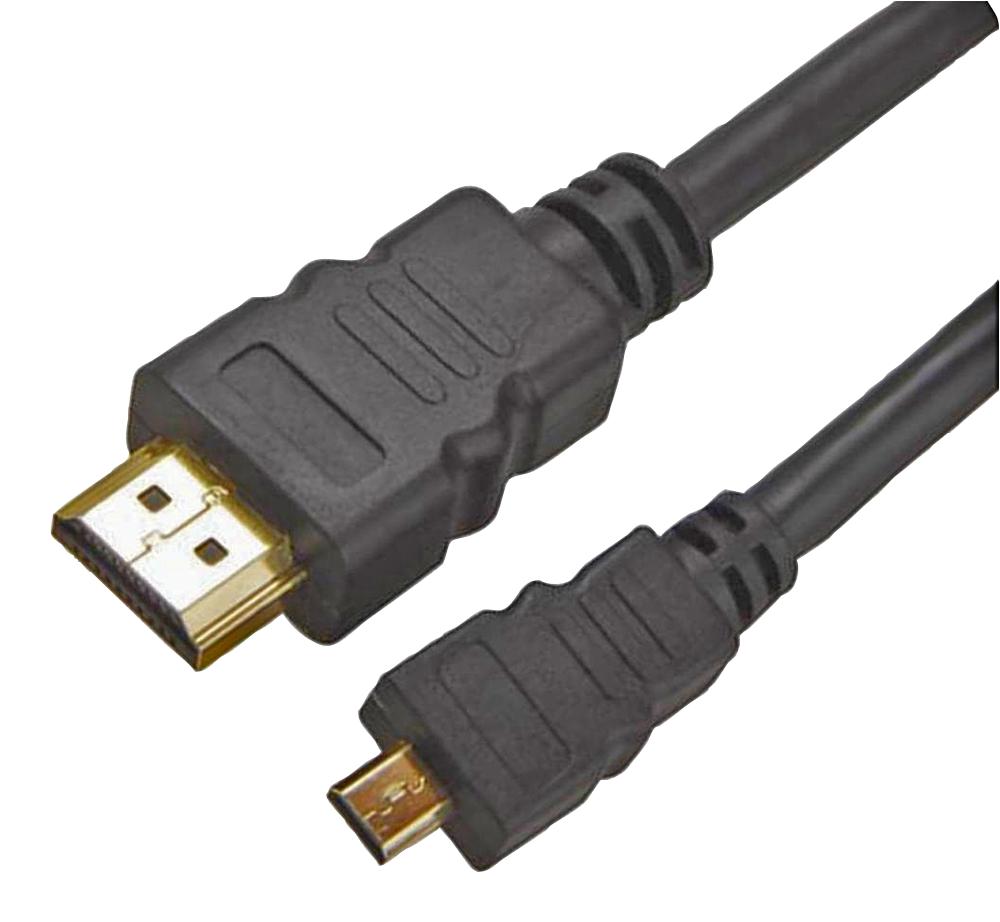 HC2-3 HDMI TO HDMI MICRO LEAD 3M AV STAR