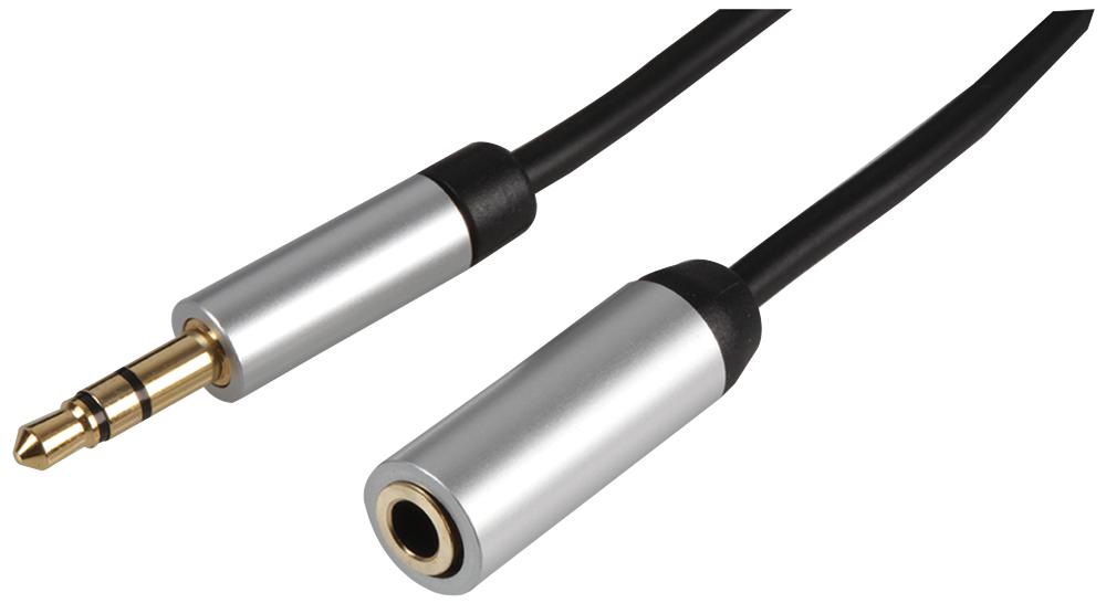 PSG3227-7.5M 3.5MM STEREO EXTENSION LEAD 7.5M ALU PRO SIGNAL