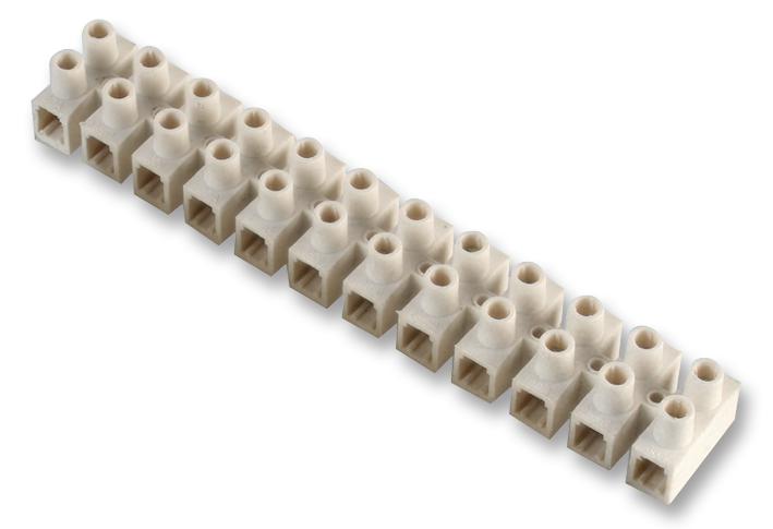 15ANYL PK 10 TERMINAL BLOCK NYLON 16A 10/PK PRO POWER