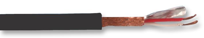 MIC0036 BALANCED MICROPHONE CABLE BLACK 100M PRO POWER