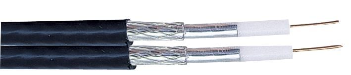 WF 65 BLACK 100M WF65 COAXIAL CABLE BLACK 100M WEBRO