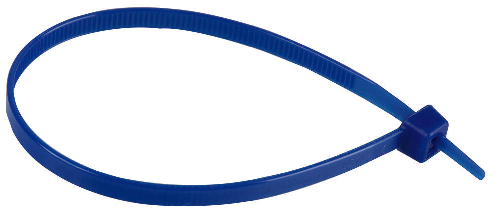 ACT200X4.8BL CABLE TIES 200 X 4.80MM BLUE 100/PK CONCORDIA TECHNOLOGIES