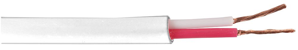 2CSPKCBL0.75WHT50M CABLE LOUDSPEAKER 2 X 0.75MM WHITE 50M PRO POWER