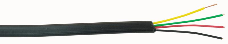 FCC68 4C BLACK FCC-68 4 CORE BLACK T/PHONE CBL 100M PRO POWER