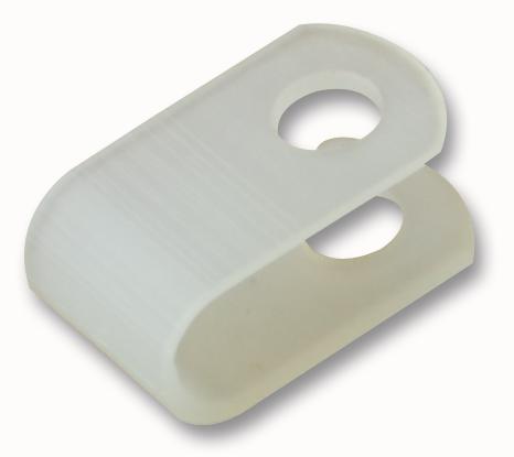 0501US0.5 NYLON U CLIPS 4.60MM 100/PACK PRO POWER
