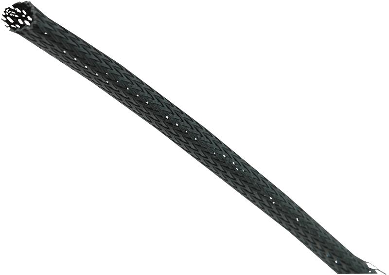 PET15 50M BLACK EXPANDABLE BRAIDED SLEEVING BLK 50M PRO POWER