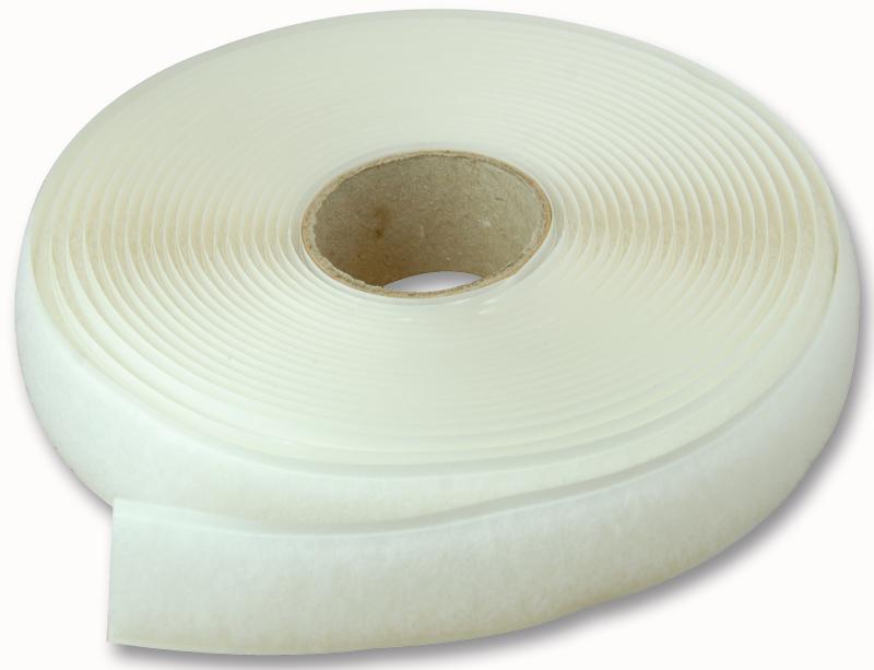 10320 TAPE, LOOP ONLY, WHITE, 20MM X 5M VELCRO